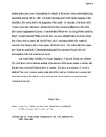 Эссе '"Where Are You Going, Where Have You Been" Vs. Smooth Talk', 3.