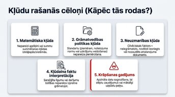 Презентация 'Būtiskas kļūdas gada pārskatā', 3.