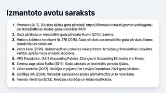 Презентация 'Būtiskas kļūdas gada pārskatā', 12.
