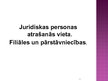 Презентация 'Juridiskas personas orgāni, atrašanās vieta, filiāles un pārstāvniecības', 11.