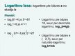 Презентация 'Logaritmi un pamatidentitāte', 3.
