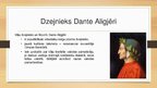 Презентация 'Dante Aligjēri', 2.