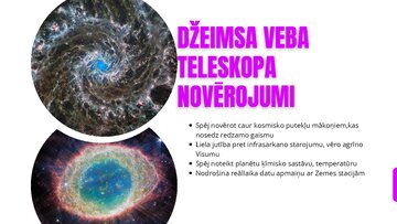 Презентация 'Habla teleskops, Džeimsa Veba teleskops', 10.