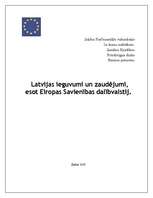 Реферат 'Latvija Eiropas Savienībā', 1.