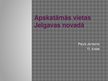 Презентация 'Apskates objekti Jelgavas novadā', 1.