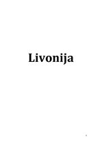 Реферат 'Livonija un tās rašanās', 1.