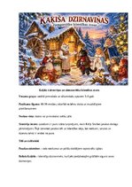 Образец документа 'Scenārijs „Kaķīša dzirnaviņas un Ziemassvētku labestības zvans”', 1.
