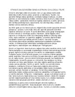 Эссе 'Etniskā daudzveidība seno austrumu civilizācijas telpā', 1.