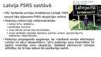 Презентация 'Situācija Latvijā pēc Otrā pasuales kara', 3.