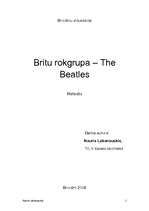 Реферат 'Rokgrupa "The Beatles"', 1.
