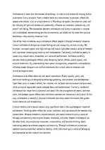 Эссе 'The Power of Space: How Architecture Shapes Human Experience', 1.