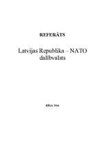 Реферат 'Latvija NATO', 1.