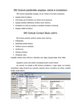 Конспект 'MS Outlook kontakti (kontaktu režīms)', 13.