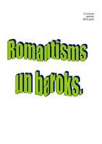 Реферат 'Romantisms un baroks', 11.