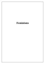 Эссе 'Feminisms', 1.