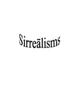 Реферат 'Sirreālisms', 1.