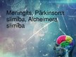 Презентация 'Meningīts, Pārkinsona slimība, Alcheimera slimība', 1.