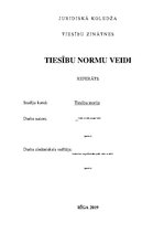 Реферат 'Tiesību normu veidi', 1.