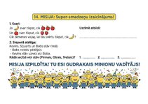 Презентация 'Matemātika ar Minioniem: slepenās misijas un uzdevumi 1.–2. klasei', 15.