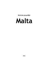 Реферат 'Malta', 1.