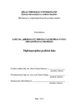 Дипломная 'LSEZ SIA "Hidrolats" Eiropas Savienības fondu piesaistīšanas projekts', 91.