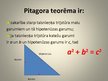 Презентация 'Pitagora teorēma', 2.