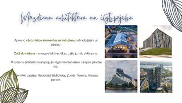 Презентация 'Rīgas arhitektūras stili', 9.