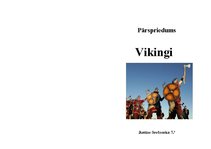 Конспект 'Pārspriedums par vikingiem', 1.