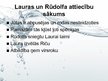 Презентация 'Regīna Ezera "Aka". Lauras un Rūdolfa savstarpējās attiecības', 7.