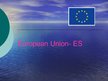 Презентация 'European Union', 1.
