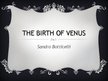 Презентация 'Sandro Botičelli "The Birth of Venus"', 1.