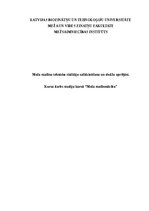 Реферат 'Meža mašīnu tehnisko rādītāju salīdzināšana un slodžu aprēķini', 1.