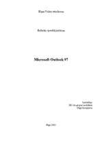 Реферат 'Microsoft Outlook 97', 1.