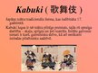 Презентация 'Japānas teātri - Nō un Kabuki', 6.