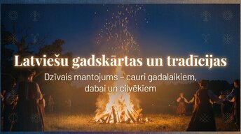 Презентация 'Latviešu gadskārtas un tradīcijas', 1.