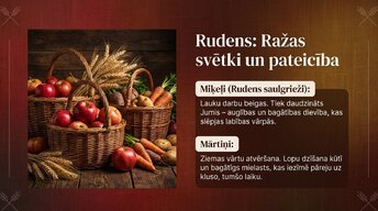 Презентация 'Latviešu gadskārtas un tradīcijas', 8.