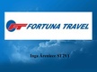 Презентация 'Travel Agency "Fortuna Travel"', 1.