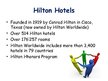 Реферат 'Customer Relationship Management: Hilton Hotels', 18.