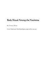 Реферат 'Satīra, kas atmasko amerikāņu kultūru H. Mainera esejā “Naciremas ķermeņa rituāl', 17.