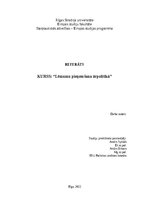 Эссе 'Eiropas Savienības sankcijas pret Krievijas Federāciju: lēmuma analīze organizat', 1.