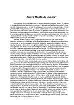 Эссе 'Andra Menfelde "Adata"', 2.