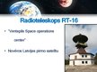 Презентация 'Prezentācija: Kara pilsētiņa "Zvaigznīte" un radioteleskopi Latvijā', 10.