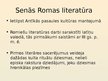 Презентация 'Senās Romas lirika un proza', 2.