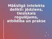Презентация 'Mākslīgā intelekta delikti: jēdziens, tiesiskais regulējums, atbildība', 1.