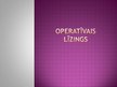 Презентация 'Operatīvais līzings', 1.