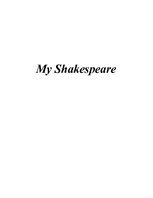 Конспект 'My Shakespeare', 1.