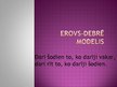 Презентация 'Erovsa - Debrē modelis', 1.