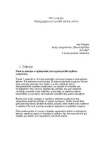 Эссе 'Speciālā un iekļaujošā izglītība - 5 diskusijas + Iekļaujošās izglītības pedagog', 1.