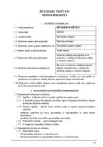 Образец документа 'Būvdarbu vadītājs - amata apraksts', 1.