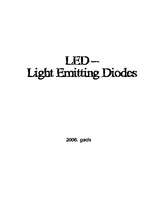 Реферат 'LED- light-emitting diode', 1.